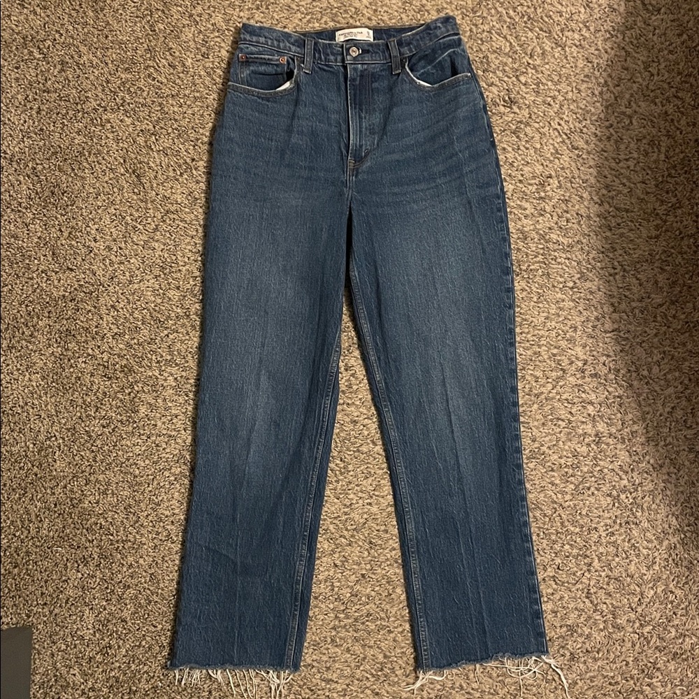 Abercrombie & Fitch The 90s Straight Ultra High Rise Jeans -Size 28/ 6 XL
